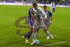 2. Fußball-Liga - Saison 2021/2022 - FC Erzgebirge Aue - Ingolstadt 04 - Denis Linsmayer (#23 FCI) - Foto: Meyer Jürgen