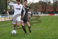 Bezirksliga - Saison 2023/24 - TSV Rohrbach - TSV Gaimersheim -  - Nico von Swiontek Brezinski (Nr.17 - Gaimersheim) - Andreas Maier  schwarz Rohrbach - Foto: Meyer Jürgen