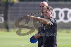 2.BL; FC Ingolstadt 04 - Neuer Cheftrainer Andre Schubert mit Co-Trainer Asif Saric im ersten Training, Cheftrainer André Schubert (FCI) und Co-Trainer Asif Saric (FCI)