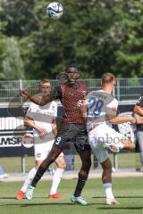 3. Liga; Testspiel; FC Ingolstadt 04 - FC Heidenheim; Daouda Beleme (9, FCI) Ramusovic Melvin (FCH)