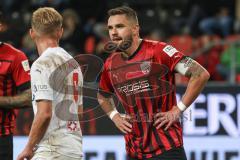 3. Liga; FC Ingolstadt 04 - FSV Zwickau; ärgert sich, Pascal Testroet (37, FCI)