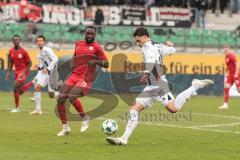 3. Liga; TSV Havelse - FC Ingolstadt 04; Dennis Kayigin (10, FCI) Schuß Duah Dennis (15 TSV)