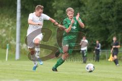 BZL Oberbayern Nord - Testspiel - TSV Aiglsbach - SV Manching - Rainer Meisinger grün Manching - Foto: Jürgen Meyer