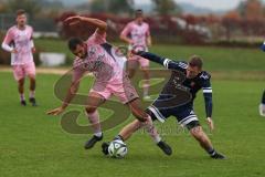 Bezirksliga - Saison 2025/26- TSV Gaimersheim - SpVgg Kammerberg - Nicolae Nechita (Nr.19 - TSV Gaimersheim) - Florian Machl blau Kammerberg - Foto: Meyer Jürgen