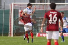 Kreisliga - Saison 2023/2024 - Türk SV Ingolstadt - TSV Mümchsmünster - Melih Soysal rot Türk Sv - Dennis Fuchs
 weiss M-münster - Foto: Meyer Jürgen