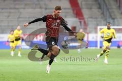 3. Liga; FC Ingolstadt 04 - Borussia Dortmund II; Benjamin Kanuric (8, FCI)