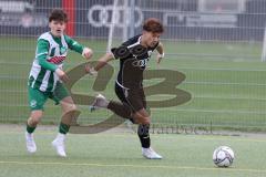 Landesliga Bayern - U17 - B-Junioren - Saison 2022/2023 - FC Ingolstadt 04 II - SV Schalding - Heining  - Polat Arel schwarz FCI - Foto: Meyer Jürgen