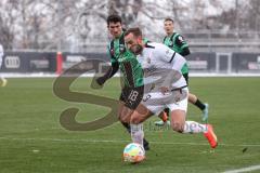 3. Liga; Testspiel, FC Ingolstadt 04 - SpVgg Greuther Fürth; Zweikampf Kampf um den Ball David Kopacz (29, FCI) Marco Meyerhöfer (18 Fürth)