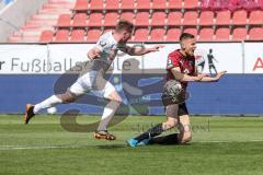 3. Liga - FC Bayern 2 - FC Ingolstadt 04 - Filip Bilbija (35, FCI) Waidner Dennis (44 FCB)