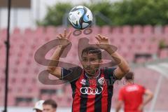 Bayernliga Nord - Saison 2024/25 - Freundschaftsspiel - FC Ingolstadt 04 II - FC Pipinsried - Muhammed Atak (Nr.2 - FCI U21) - XXXXX - Foto: Meyer Jürgen