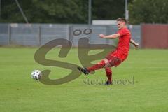 Bayernliga Süd - Saison 2021/2022 - FC Ingolstadt 04 II -  Willibald Fabian (#4 FCI) - Götzendörfer Mario (#23 FCI) - - Foto: Meyer Jürgen