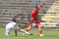 Bayernliga Nord - Saison 2023/24 - FC Ingolstadt 04 II - TSV Abtswind - Aurel Kuqanaj (Nr.20 - FCI) - XXXXX - Foto: Meyer Jürgen