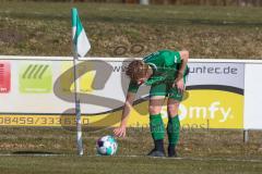 Bezirksliga OBB Nord - SV Manching - FC Schwabing München - Rainer Meisinger (#19 Manching) beim Eckball - Foto: Jürgen Meyer