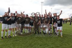 Kreisliga - Saison 2022/2023 - TSV Gaimersheim - Türk.SV Ingolstadt - Aufstieg in die Bezirksliga - jubel - Manfred Wagner-Kroll Trainer  Gaimersheim - Foto: Marek Kowalski