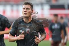 3. Liga; FC Ingolstadt 04 - Alemannia Aachen; vor dem Spiel Jonas Scholz (15, FCI)