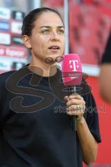 3. Liga; FC Ingolstadt 04 - Würzburger Kickers; Cheftrainerin Sabrina Wittmann (FCI) Interview