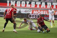 3.Liga - Saison 2022/2023 - FC Ingolstadt 04 -  1. FC Saarbrücken - Patrick Schmidt (Nr.9 - FCI) - Foto: Meyer Jürgen