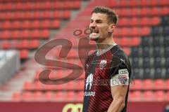 2.BL; FC Ingolstadt 04 - Hannover 96; schreit Stefan Kutschke (30, FCI)