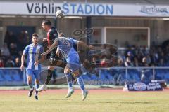 Toto-Pokal; FV Illertissen - FC Ingolstadt 04; Pascal Testroet (37, FCI) Kopf Alexander (5 FVI) Zweikampf Kampf um den Ball