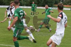 BZL - Oberbayern Nord - SV Manching - VFB Eichstätt II - Thomas Schreiner (#11 Manching) grün - Foto: Jürgen Meyer