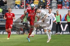 2.BL; Fortuna Düsseldorf - FC Ingolstadt 04; Florian Pick (26 FCI) Narey Khaled (20 DUS) Zweikampf Kampf um den Ball