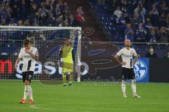 2.BL; FC Schalke 04 - FC Ingolstadt 04; Tor für Schalke 1:0, Torwart Fabijan Buntic (24, FCI) Nico Antonitsch (5, FCI) Dennis Eckert Ayensa (7, FCI)