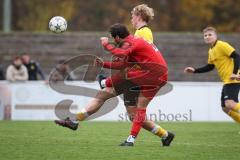 Kreisliga - Saison 2026/27 - SV Zuchering - FC Hitzhofen/Oberzell - Lennart Staib gelb Hitzhofen - Nico Ziegler rot Zuchering -  Foto: Meyer Jürgen