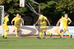 2023_10_22 - Kreisklasse - Saison 2023/24 - TSV Ingolstadt Nord - FC Gelbelsee - Der 1:2 Anschlusstreffer durch  Mathias Regler #5 Gelbelsee - jubel - Foto: Meyer Jürgen