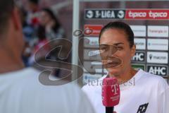 3. Liga - Saison 2025/26 - Energie Cottbus - FC Ingolstadt 04  - Cheftrainerin Sabrina Wittmann (FC Ingolstadt 04) - XXXXX - Foto: Meyer Jürgen