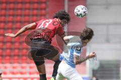 3. Liga - FC Ingolstadt 04 - TSV 1860 München - Francisco Da Silva Caiuby (13, FCI) Kopfball Steinhart Phillipp (36, 1860)