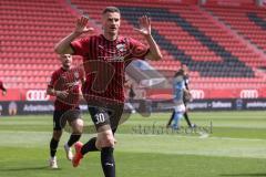 3. Liga - FC Ingolstadt 04 - TSV 1860 München - Tir 1:0 Jubel Stefan Kutschke (30, FCI)