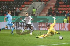 U 21-Länderspiel Deutschland – San Marino; Tor Jubel Treffer Jan Thielmann (17 GER) 4:0 Marco De Angelis (1 SM)