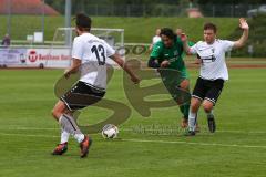 Toto-Pokal Donau/Isar 21/22 - TSV Gaimersheim - FC Gerolfing - Atilla Demir grün Gerofing - Foto: Meyer Jürgen