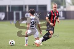 Testspiel ; 3. Liga; FC Ingolstadt 04 - VfR Mannheim; Mattis Hoppe (2, FCI)
