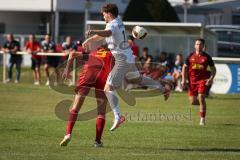 Kreisliga - Saison 2026/27 - TSV Großmehring - SV Kasing - Bernd Noll rot Kasing - Dominic Filser weiss Großmehring - Foto: Meyer Jürgen