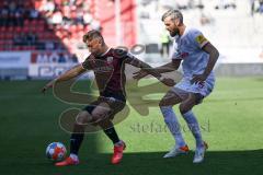 2.BL; FC Ingolstadt 04 - Holstein Kiel; Dennis Eckert Ayensa (7, FCI) Thesker Stefan (5 Kiel)