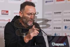 3. Liga; SC Verl - FC Ingolstadt 04; Interview Pressekonferenz Cheftrainer Alexander Ende (Verl) Niederlage 1:4
