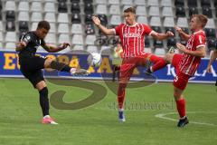 3.Liga - Saison 2022/2023 - SC Freiburg II - FC Ingolstadt 04 - Marcel Costly (Nr.22 - FCI) -  - Foto: Meyer Jürgen