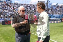 3. Liga; TSV 1860 München - FC Ingolstadt 04; Interview Magenta Vorsitzender des Vorstandes Peter Jackwerth (FCI)