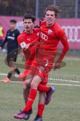 A-Junioren - Bundesliga Süd Fc Ingolstadt 04 - SC Freiburg - Der 2:2 Ausgleichstreffer durch Causevic Benjamin (Nr.10 - FC Ingolstadt A-Jugend) - jubel -  Foto: Meyer Jürgen