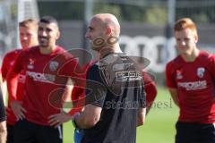 2.BL; FC Ingolstadt 04 - Neuer Cheftrainer Andre Schubert mit Co-Trainer Asif Saric im ersten Training, Cheftrainer André Schubert (FCI)