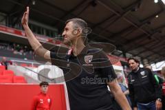 3. Liga; FC Ingolstadt 04 - SC Verl; Cheftrainer Michael Köllner (FCI) vor dem Spiel