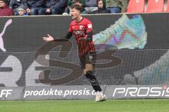 3. Liga; FC Ingolstadt 04 - 
VfB Oldenburg; Calvin Brackelmann (17, FCI) ärgert sich