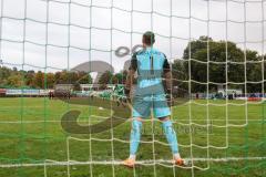 Toto-Pokal; VfB Eichstätt - FC Ingolstadt 04; Elfmeterschiessen, Torwart Marius Funk (1, FCI) wartet auf den letzten Schuß