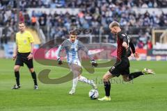 3. Liga; TSV 1860 München - FC Ingolstadt 04; Benjamin Kanuric (8, FCI) Guttau Julian (7 TSV)