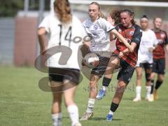 2. Bundesliga Frauen - Saison 2026/27  - FC Ingolstadt 04 Frauen - 1.FCC Turbine Potsdam - Noesgaard Sofia Rejkjaer weiss Potsdam - Mara Winter (Nr.2 - FCI Frauen) - Foto: Meyer Jürgen