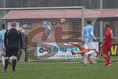 Kreisliga - Saison 2025/26- TSV Kösching - FC Sandersdorf - Der 2:0 Führungstreffer durch Sebastian Zabka rot Kösching - jubel -  - Philipp Gierl Torwart Sandersdorf - Foto: Meyer Jürgen