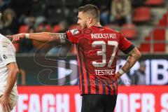 3. Liga; FC Ingolstadt 04 - FSV Zwickau; Pascal Testroet (37, FCI)