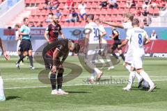 2.BL; FC Ingolstadt 04 - 1. FC Heidenheim; Niederlage, Spiel ist aus, Dennis Eckert Ayensa (7, FCI)