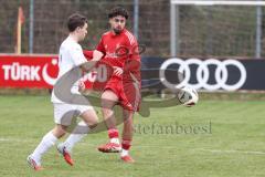 Kreisklasse - Saison 2025/26- Türk SV Ingolstadt - MTV Ingolstadt-  - Daniel Drotleff rot Türkisch - XXXXX - Foto: Meyer Jürgen